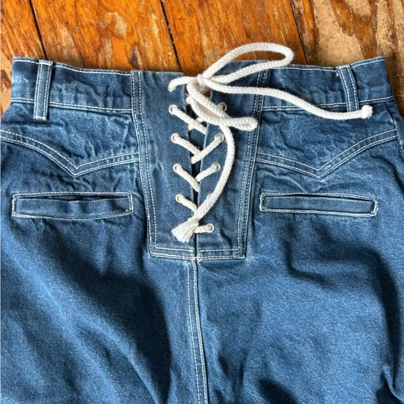 Rudy Jude Lace Up Jeans - Picture 1 of 9